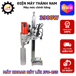 Máy Khoan Rút Lõi Betong JFH255 - Công Suất 3900W - Khả Năng Khoan Mũi Tối Đa 255mm - Bảo Hành 6 Tháng