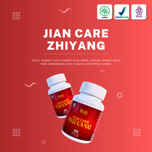 JIANCARE ZHIYANG Herbal Wellness | Kapsul Anti Gatal & Anti Radang Kulit | BPOM & Halal