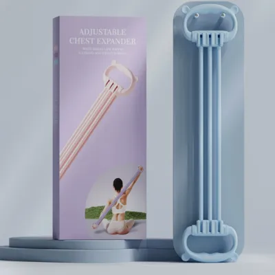 Stretch Strap Yoga 8-Figure Tensioner Yoga Tool Open Back Practice Shoulder Yoga Stretching Belt Elastic Stretch Band Adjustable resistance band 6-level resistance band Latex tube resistance band Tali rintangan boleh laras Tali senaman getah