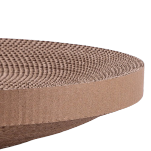 HATELI Round Cat Scratcher Bed Grinding Claws Cardboard Corrugated Paper Cats Kitten Scratching Board Scrapers Pet Furniture 2- Layers