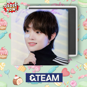 &TEAM Fridge Magnet Fan Made Candid Photo - 2 x2 inches sold per pc -Scratch Proof Dust Proof Water Proof and Durable - Collect them all!
