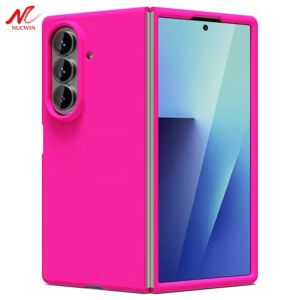 For Samsung Galaxy Z Fold 8 Ultra Liquid Silicon Case Candy Color Ultra Thin  Men Women Cover for Samsung Z Fold  6 5 4 3 7 8
