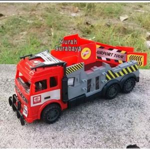 Mainan Anak Anak Mobil Bandara Pesawat SIM 905 | Mainan Anak Truck Tangga Airport Pesawat Mainan Mobil Mobilan Anak Cowok Tanpa  Baterai Mainan Anak Murah Meriah