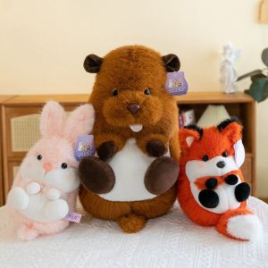 SDRYHTDH PP Cotton Groundhog Plush Toy Marmot Soft Stuffed Animals Plush Doll Accompany Toy Collection Rabbit Plush Stuffed Toy Birthday Party Decor