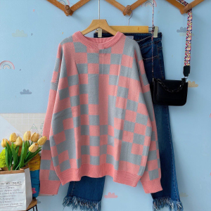 gina sweater rajut wanita korean style / baju rajut korea wanita style / baju cewek outfit keren / baju rajut wanita terbaru lengan panjang / atasan rajut wanita import korean style / sweater rajut korean aesthetic / sweater cewek terbaru