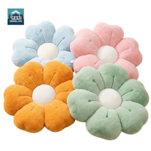 Stuffed Five Petal Flower Cushion Girly Room Decor Sunflower Pillow Bay Window Flower Sit Bedroom Seat Pillow