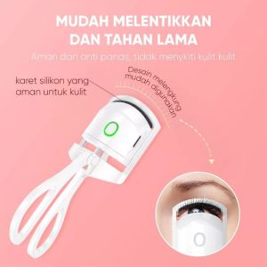 Alat penjepit bulumata Listrik 2 roda gigi Dapat mempertahankan tampilan bulu mata yang tahan lama selama 24 jam