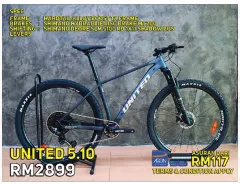 United hardtail sales