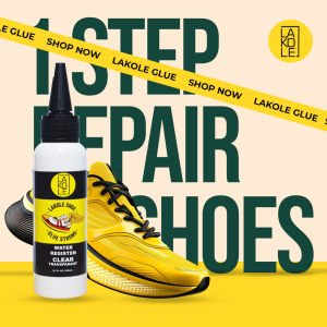 Lem Perekat Sepatu Super Kuat Shoes Glue Penambal Sol Sepatu Premium - 100ml - LAKOLE