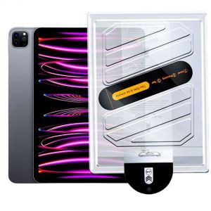 FA Tempered Glass Easy Install IPAD AIR PRO 6 11 13 2024 M2 M4 Anti Gores Full Screen Guard Protector