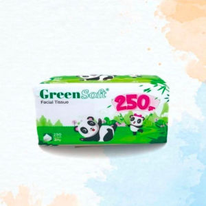 (250GRAM) TISU FACIAL GREENSOFT 2 PLY 250 SHEET