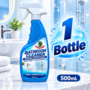 Bathroom Cleaner Spray 500ml Multi Surface Cleaning Liquid Water Stain Remover Shower Glass Tile Sink Cleaner Household Bathroom Cleaning Spray