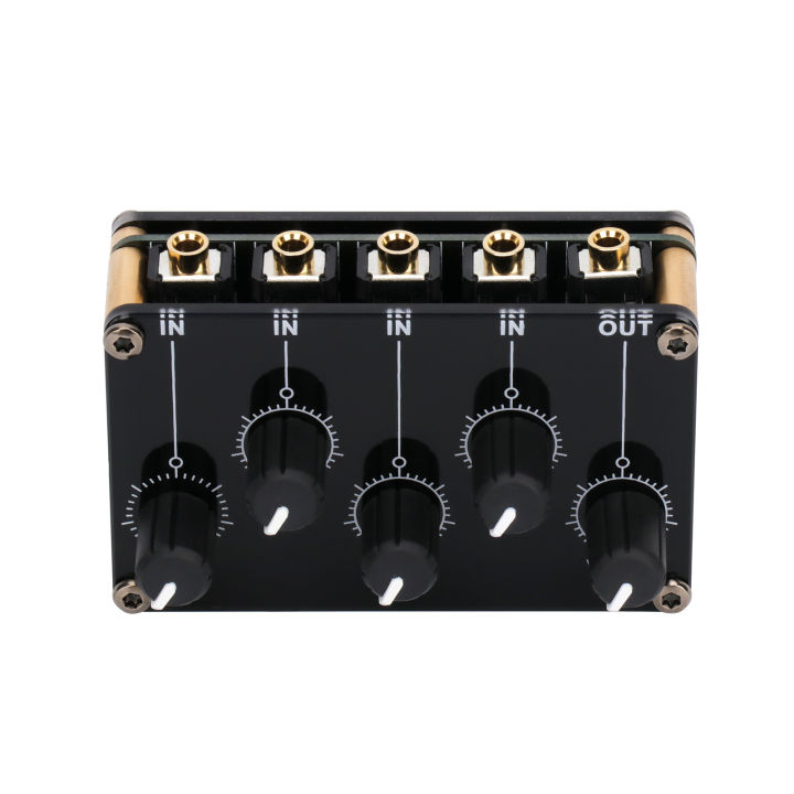 1-in-4-out / 4-in-1-out Passive Mixer Module Mini Stereo 4-Channel ...