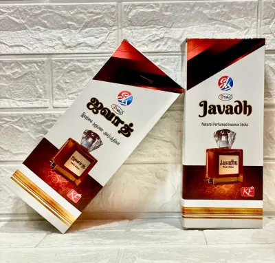 JAVADHU Premium Incense Sticks - Elegant Home Fragrance from Karnataka ( 120 Sticks / 23 Cm )