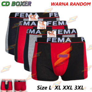 FAST - Celana Dalam Sempak Pria Laki Cowok FEMA 888 Size L XL XXL 3XL