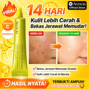 Arencia Vitamin C Booster Shot Serum 30ml Brightening Glow Dark Spot Even Skin Tone