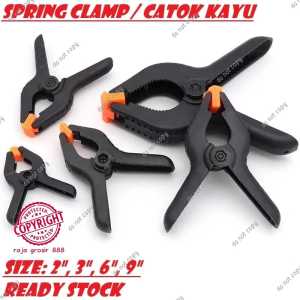 Catok Kayu Spring Clamp Alat Jepit Multiplex Pegas