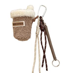 Độc đáo cổ điển buổi chiều trà Keychain túi vải nhung quyến rũ handmade món tráng miệng vòng khóa Mặt dây chuyền món quà cho các bên theo chủ đề