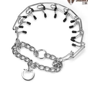 in-1 Metal Dog Training Collar with Prong Chain AdjustableNecklace