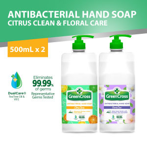 Green Cross Citrus Clean & Floral Care Antibacterial Hand Soap (500mL)