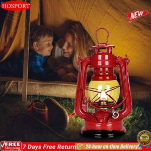 [HOSPORT Official Mall]น้ำมันก๊าดโคมไฟตั้งแคมป์โคมไฟโลหะพายุเฮอริเคนโคมไฟสำหรับตกแต่ง Patio