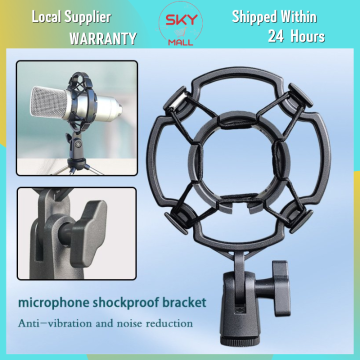 Microphone Shock Mount Bracket Clip Recording Microphone Shockproof