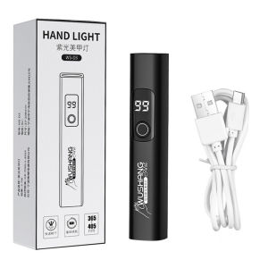[SG] Mini Handheld Lamp Manicure Pen Nail Tools Uv Light Lamp Phototherapy Uv Led Lamps Portable Power With Display