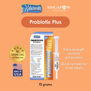 Kala Health Probiotix Plus 15g – Digestive Supplement for Dogs & Cats Gut Health Probiotic & Prebiotic