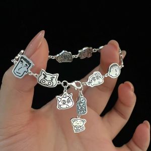 Rantai Tangan 蜡笔小新手腕链 Shin-chan Wrist Chain 卡通可爱全家福高级感小众时尚挂饰 Cute Cartoon Bracelet Gift Accessories