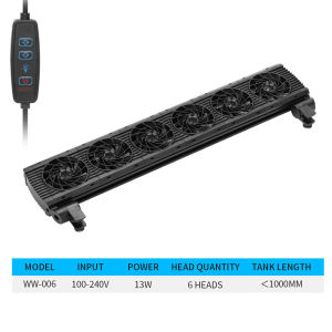 Seven Master Cooling Rod Cooling Fan Wall-Mounted Fan With Regulator Fish Tank Aquarium Shrimp Tank Cooling Fan