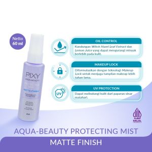 PIXY Aqua Beauty Protecting Mist Spray 60ml || Brightening Mist || Shield Body & Hair Mist 100ml