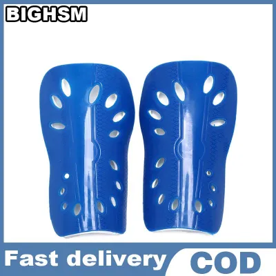 BIGHSM สนับหน้าแข้งฟุตบอล1คู่ สนับหน้าแข้งฟุตบอลแบบนุ่มแผ่นป้องกันขา
