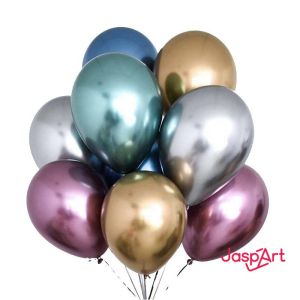 10 pcs Balon latex metalik chrome / balloon chrome 12inch Balon Ulang Tahun Balon Pesta