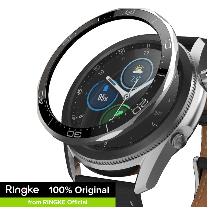 Ringke Bezel Styling for Galaxy Watch 45mm Classic Bezel Ring Adhesive  Cover Anti Scratch Stainless Steel Protection for Galaxy Watch Accessory 