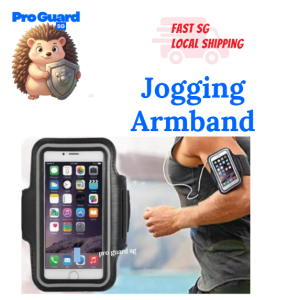 [SG] Jogging Armband Phone Holder Running Sports Arm Band Touch Screen with Window Gym Sports Bag