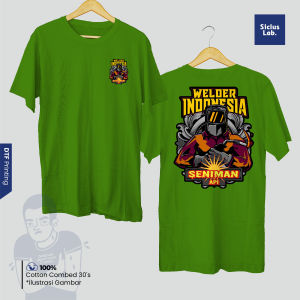 SICLUS LAB - Kaos Baru Welder Seiman Api Tukang Las Bisa Custom
