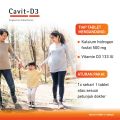 Cavit D3 10 Caps Strip Vitamin D dan Kalsium. 