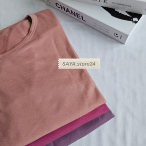 ATASAN KAOS WANITA BABYTERRY LENGAN PANJANG