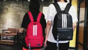 Travel Backpack Fashion Simple Solid Color Zipper Canvas Waterproof Schoolbag College Student Travel Hiking Backpack Sports Tote Bag