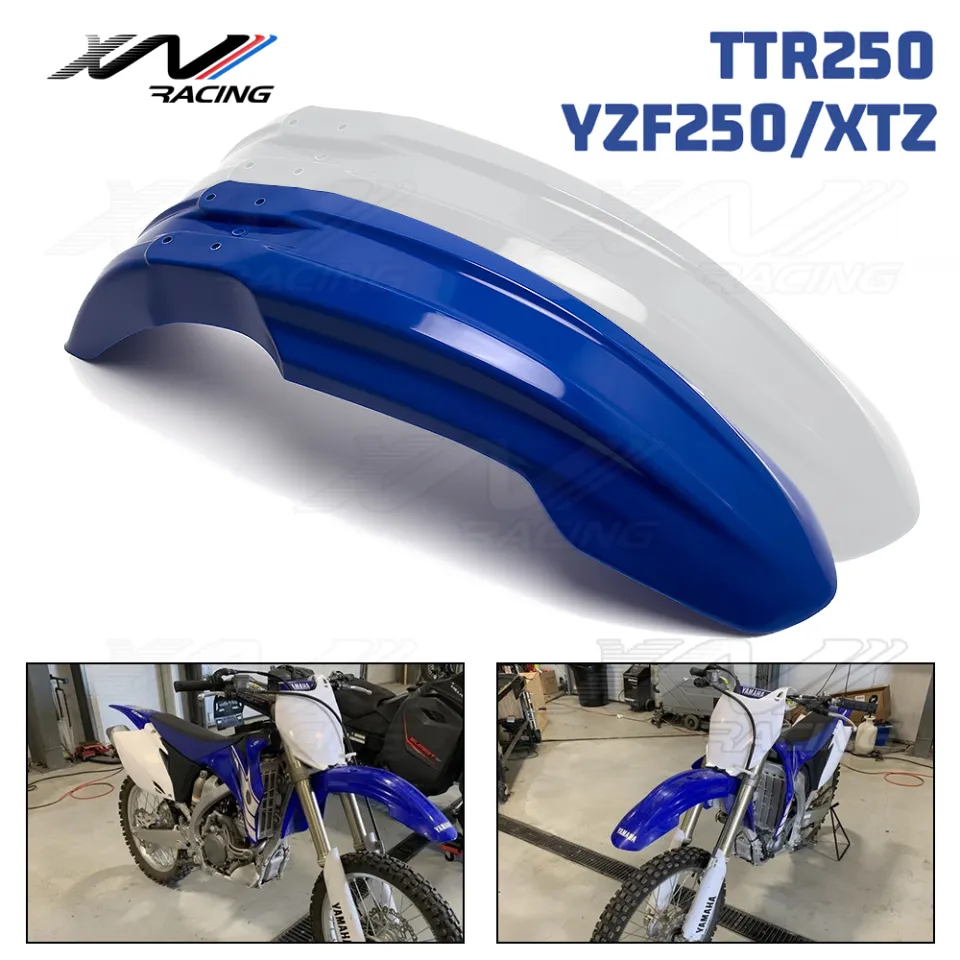 Dirt Bike Mudguard Plastic Front Fender For Yamaha XTZ YZF250 TTR250 YZ250  Motorcycles Part Accessories