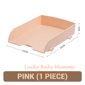 A4 Size Stackable File Tray Organizer | Multi-Layer Desktop Document Storage Rack/Luckyhome