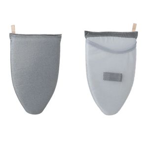 Washable Ironing Board Mini Anti-scald Iron Pad Cover Heat-resistant Stain Resistant Grey Ironing Board for Clothing Store