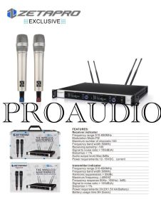 MIC Vocal Terbaik WIRELESS ZETAPRO EXCLUSIVE 1 Pro ORIGINAL Free KOPER