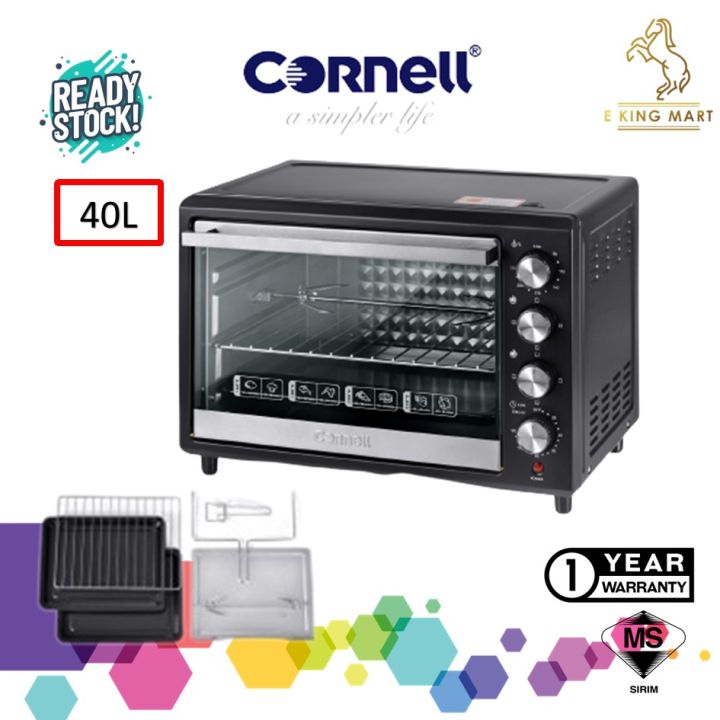 Cornell Electric Oven 40L CEO E4010X Easy Clean Oven Features Local Manufacturer Warranty 1 Year Warranty Oven Lazada Lazada