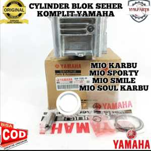 ASLI ORIGINAL CYLINDER BLOK SEHER PISTON YAMAHA YGP 5TL MIO LAMA KARBU SPORTY SMILE SOUL
