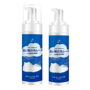 White Shoe Foam Cleaner Sneacker Shoes Cleaning Tool Foam Spray Decontamination Cleaning Agent Wash Shoes Artifact