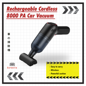 12000pa HIGH SUCTION CAR VACUUM Wireless Portable Car Vacuum Cleaner Cordless Rechargeable Vakum Cleaner Kereta