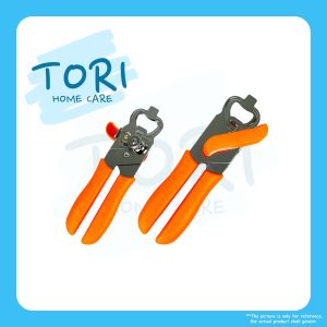 TORI HOME Can Opener Premium Quality | Stainless Steel | Pembuka Tin Alat Dapur | Bottle Opener | 3 in 1 Can Opener Manual Multifunctional