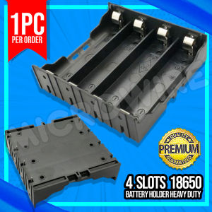 MW 4-Cell 18650 Battery Holder – Heavy Duty Series/Parallel Configuration