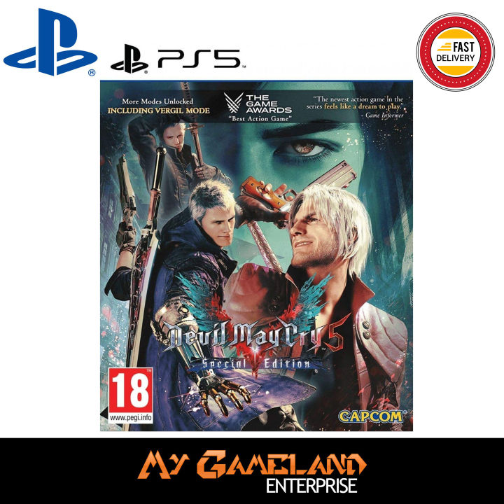 Ps5 Devil May Cry 5 V Special Edition R3 R2 English Chinese Lazada